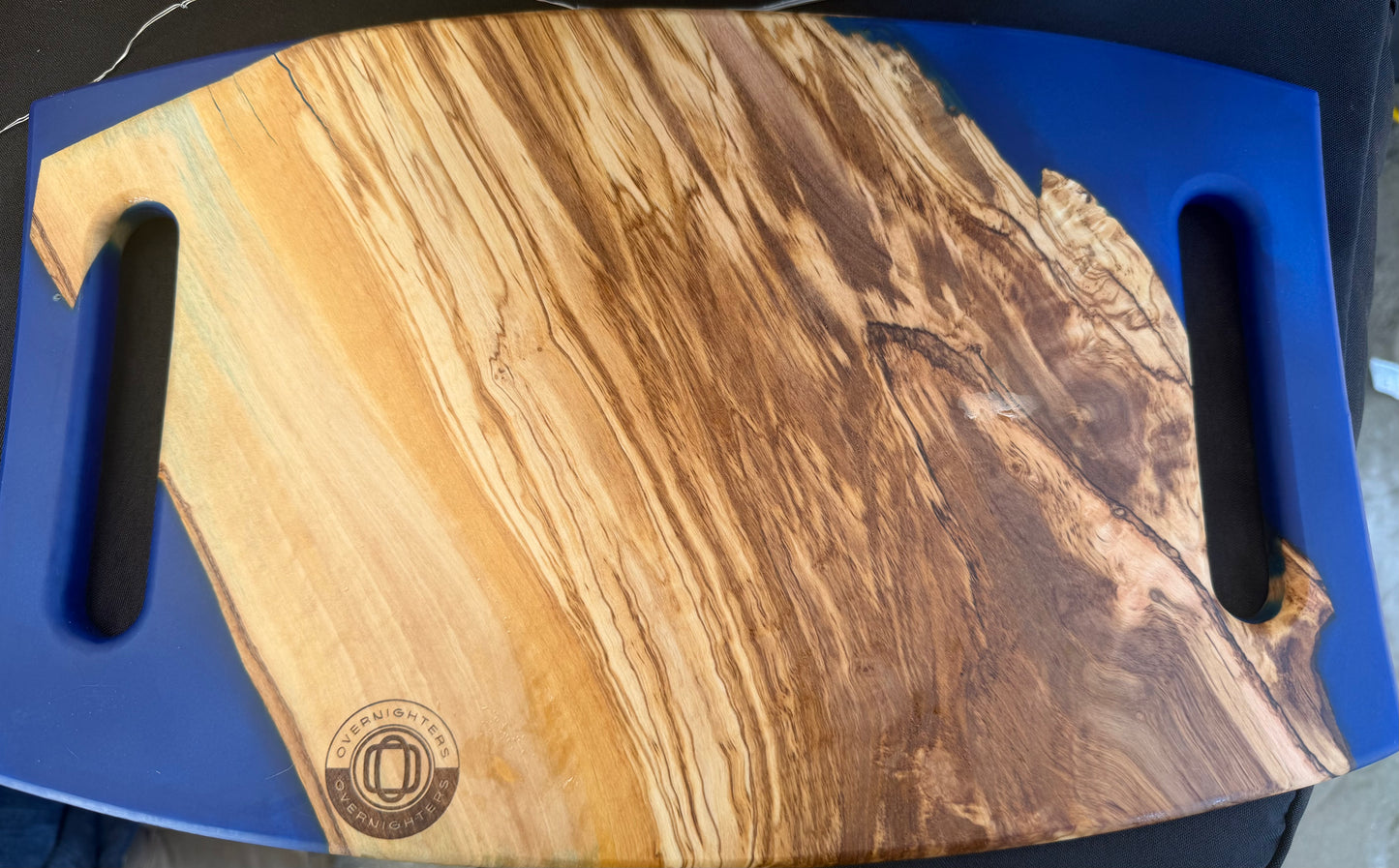 Resin Charcuterie Boards with handles