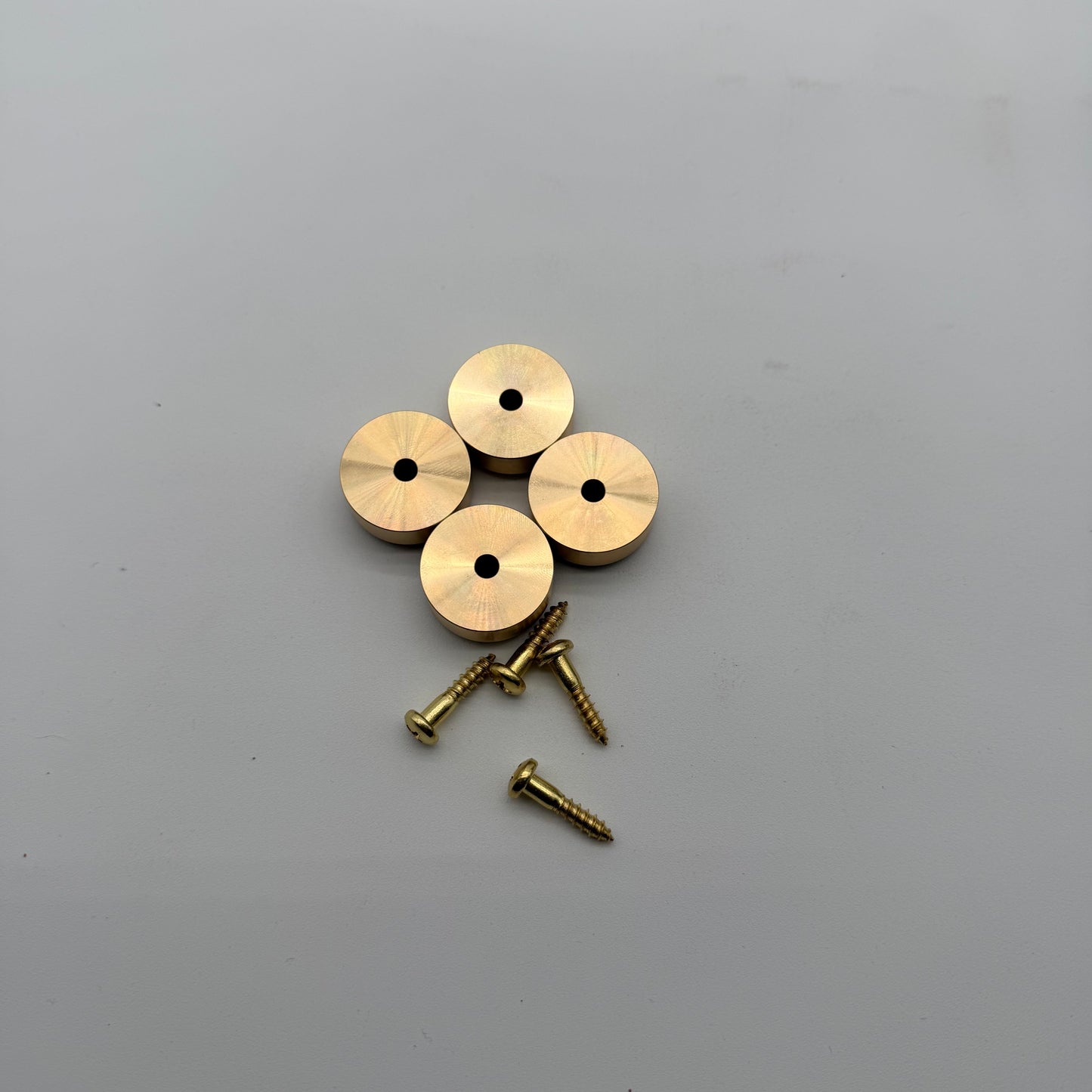 1" Brass Feet