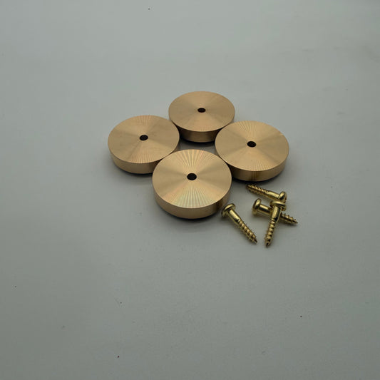 1.5" Brass Feet