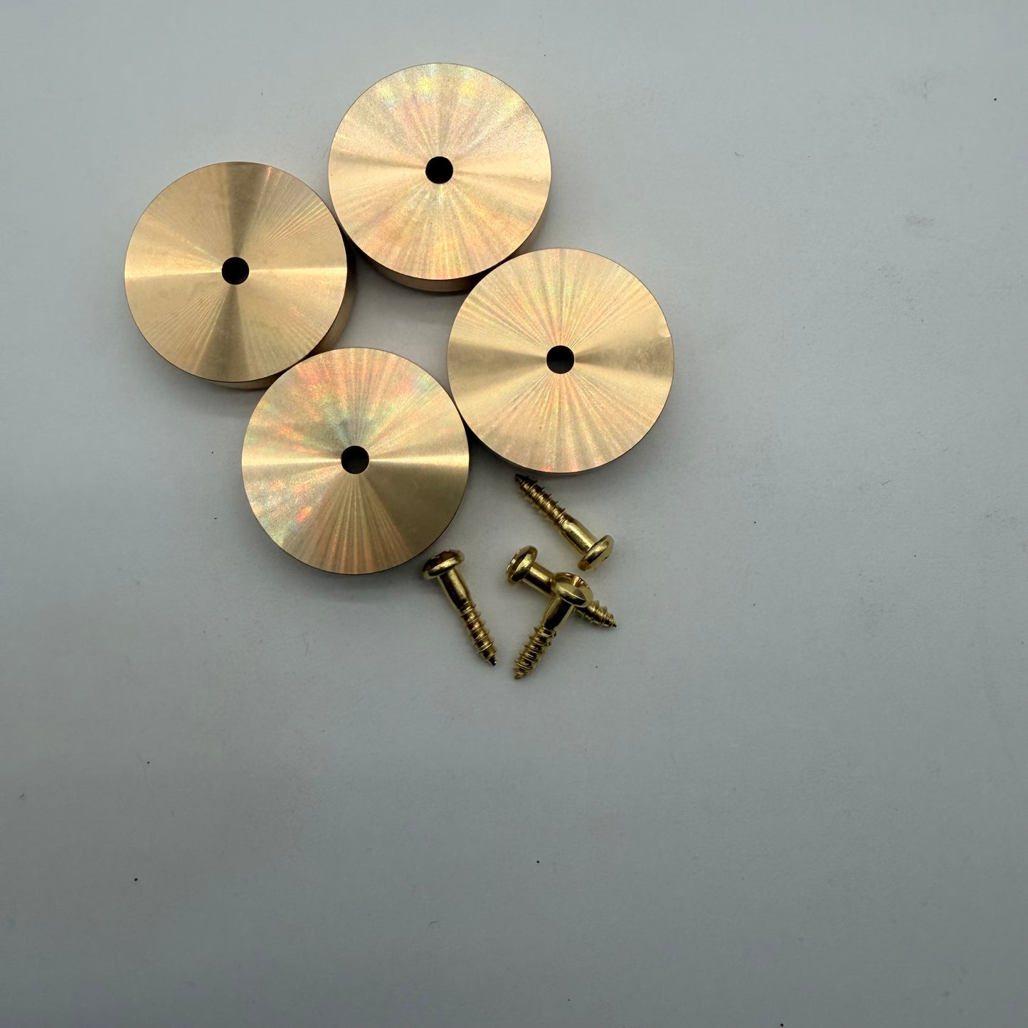 1.5" Brass Feet